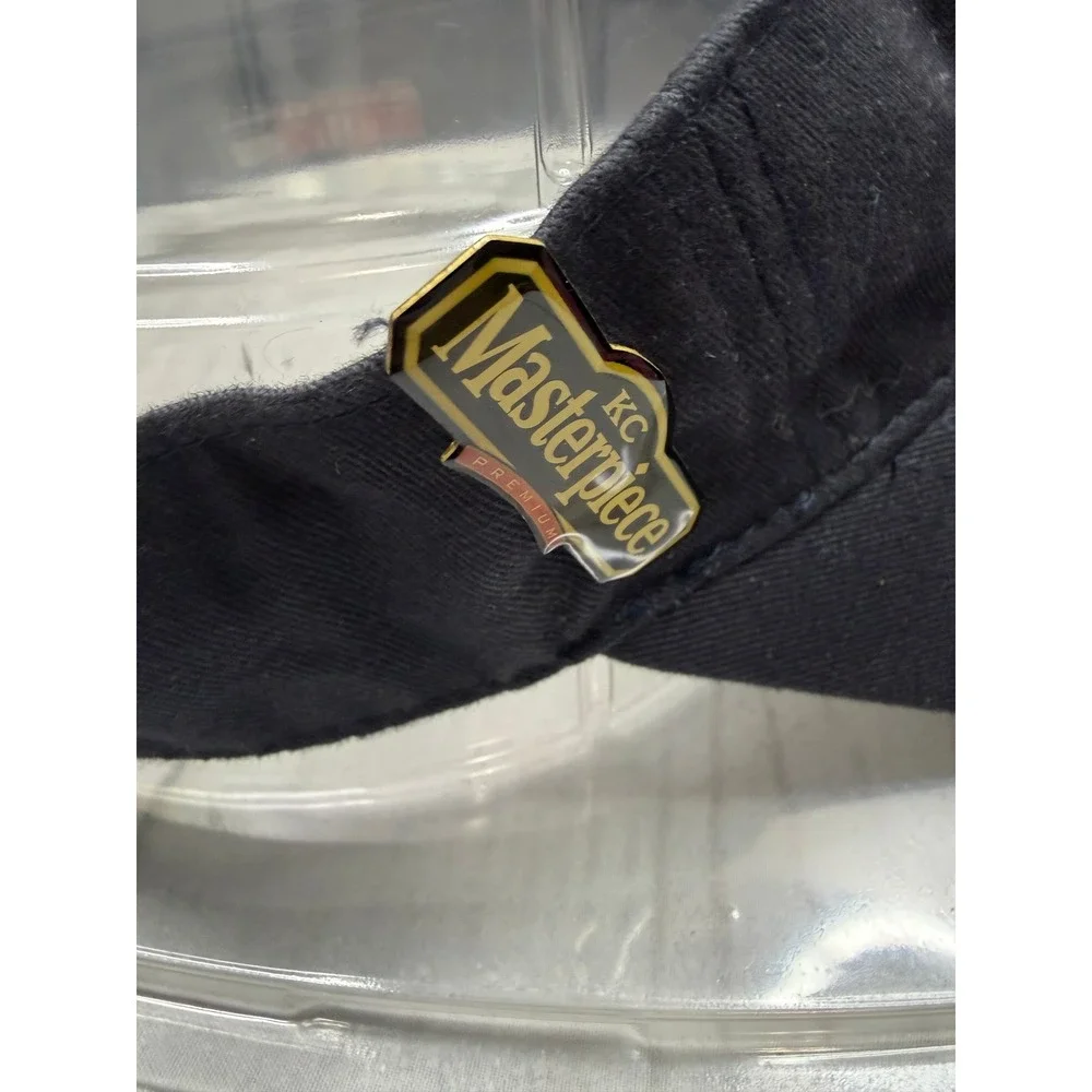 Bullet‎ Line Kingsford Charcoal Visor Mens Black BBQ KC Masterpiece Pin OSFM
